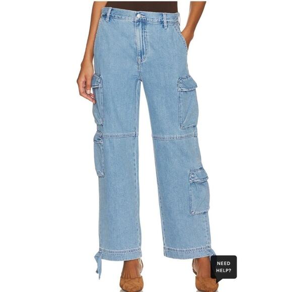Revolve - Lovers and Friends X Maggie MacDonald Julian Cargo Jeans - Picture 5 of 6